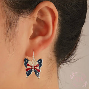 American Butterfly Earrings