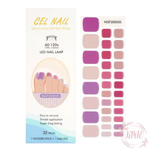 Load image into Gallery viewer, April Premier Gel Pedicure Wrap