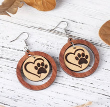 Load image into Gallery viewer, Vintage Paw Earrings
