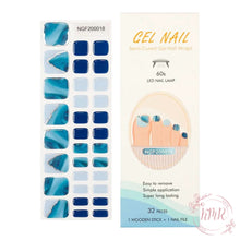 Load image into Gallery viewer, Coral Premier Gel Pedicure Wrap