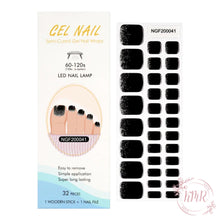 Load image into Gallery viewer, Heather Premier Gel Pedicure Wrap