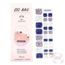 Load image into Gallery viewer, Jade Premier Gel Pedicure Wrap