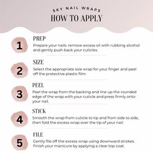 Load image into Gallery viewer, Saffron Nail Wrap