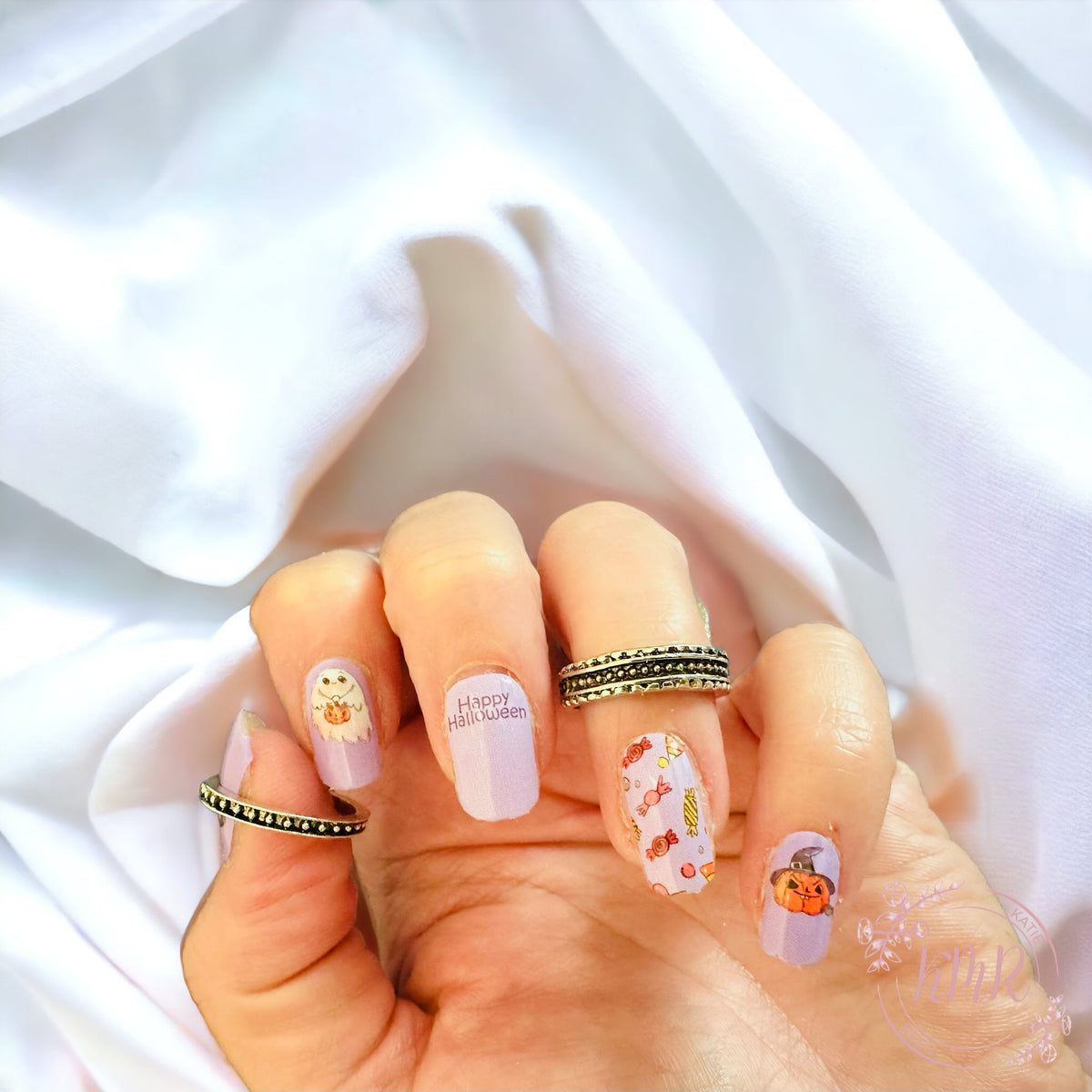 Archer Petite Nail Wrap Sky Nail Wraps
