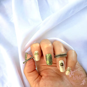 Emerald Petite Nail Wrap