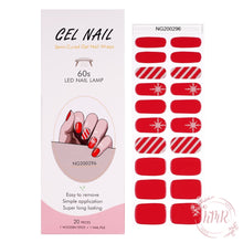 Load image into Gallery viewer, Claus Premier Gel Nail Wrap
