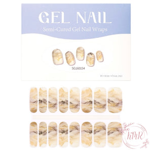 Leah Basic Gel Nail Wrap