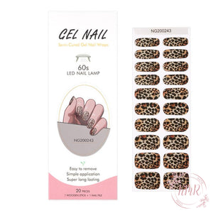 Maple Gel Nail Wrap (NG243)