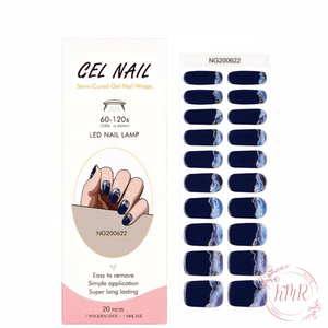 Amelia Premier Gel Nail Wrap