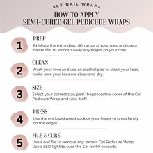 Load image into Gallery viewer, Rhys Premier Gel Pedicure Wrap
