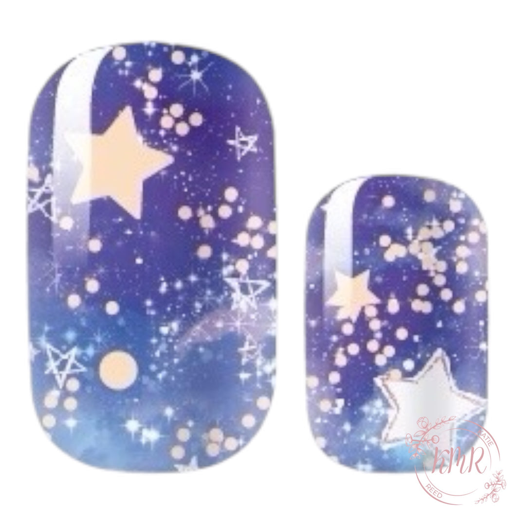 Azure Nail Wrap