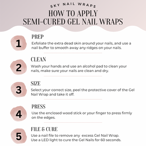 Ebrel Premier Gel Nail Wrap