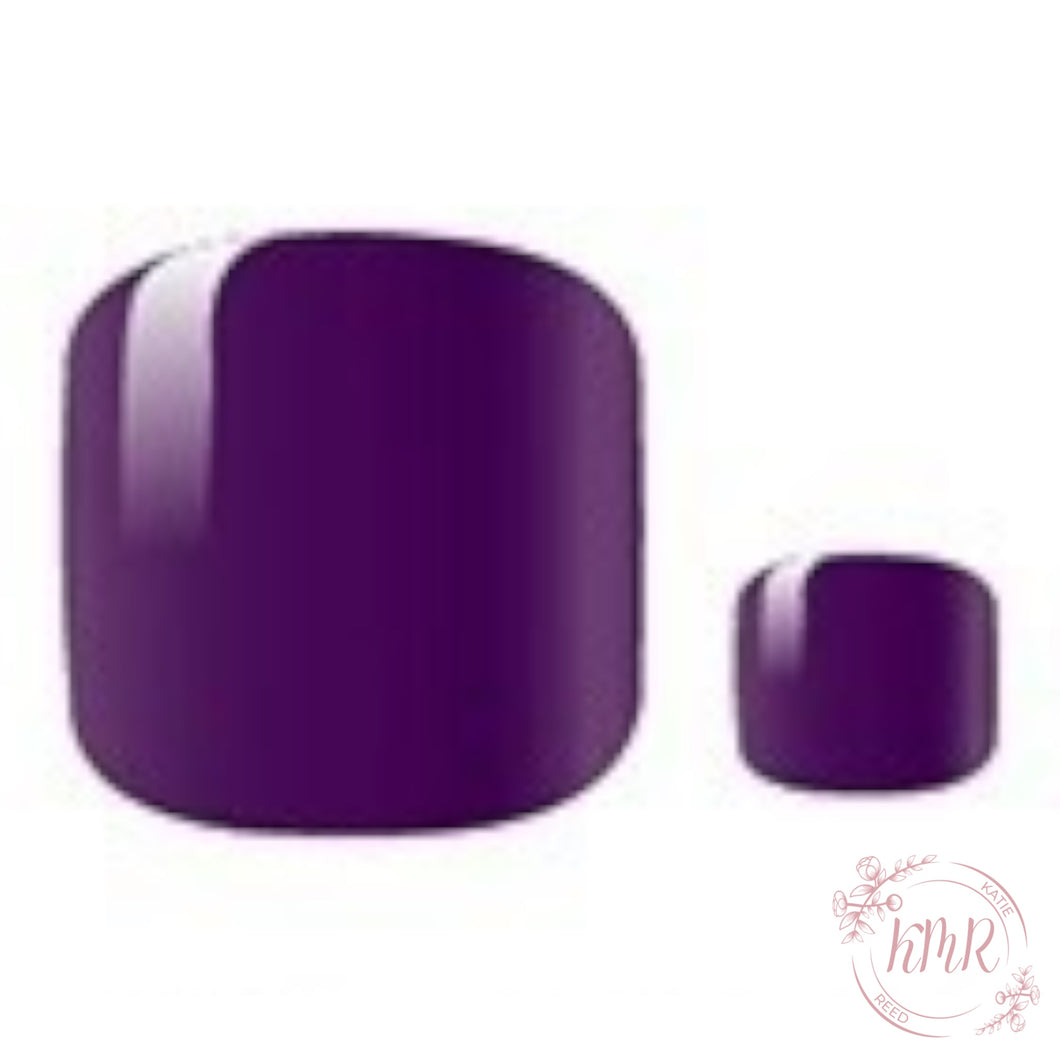 Violet Pedicure Nail Wrap