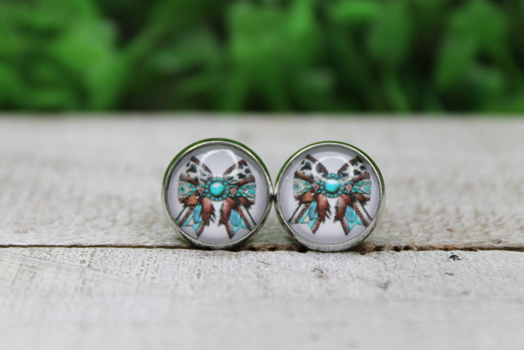 Western Bow Earrings