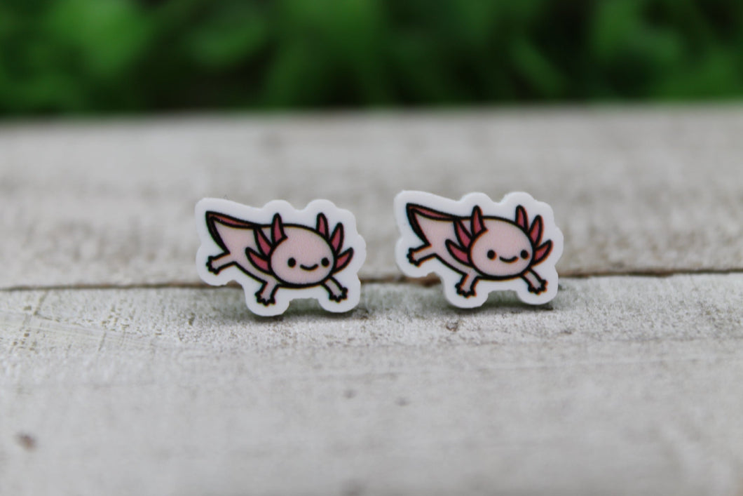 Axolotl Earrings
