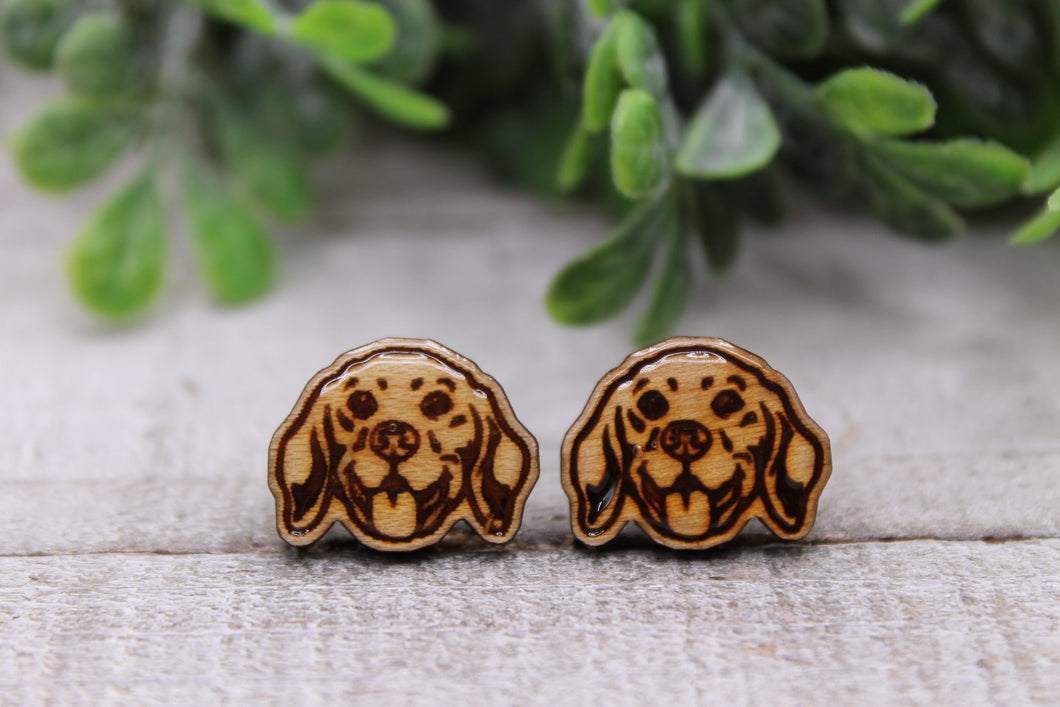 Beagle Dog Earrings