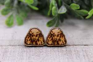 Poodle Dog Earrings