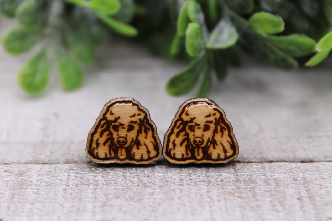 Poodle Dog Earrings