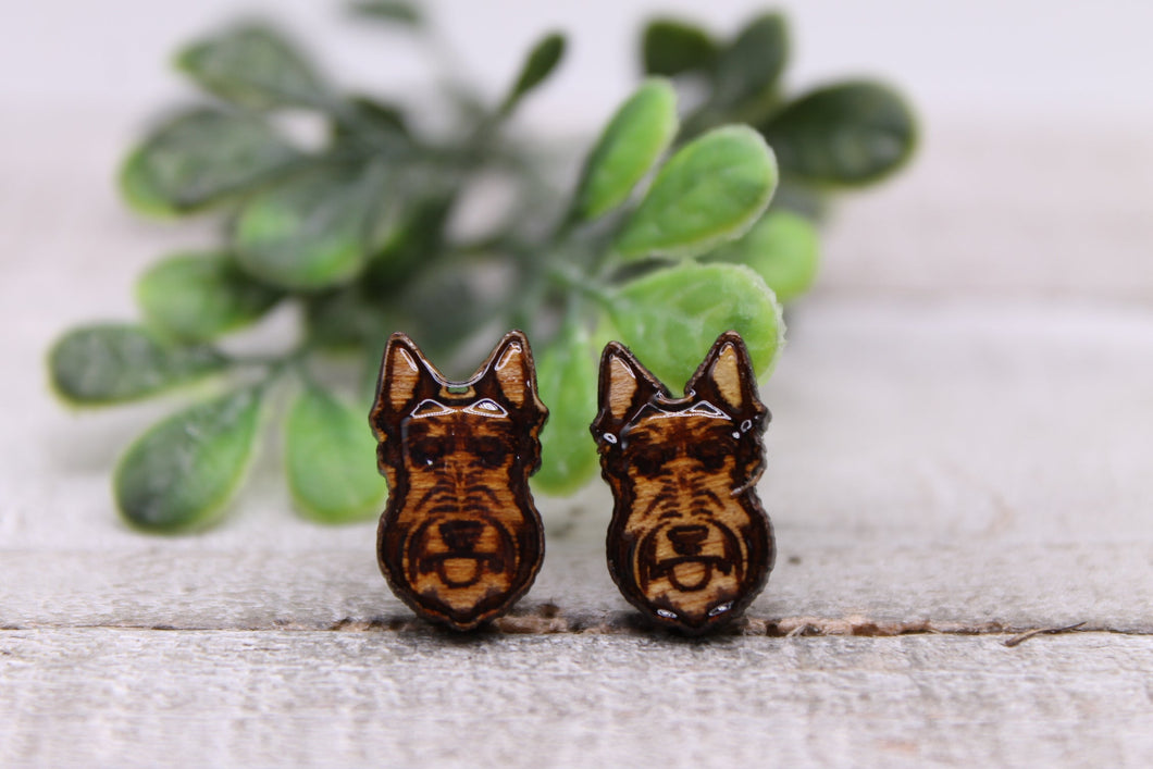 Scottish Terrier Dog Earrings
